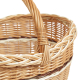 Einkaufskorb Handkorb Weide Korb ungefüttert (44x34x22/40)