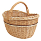 Einkaufskorb Handkorb Weide Korb ungefüttert (44x34x22/40)