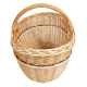 Einkaufskorb Handkorb Weide Korb ungefüttert (44x34x22/40)