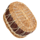 Einkaufskorb Handkorb Weide Korb ungefüttert (41x31x23/36)