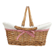 Kinderkorb, Handkorb, Dekokorb, kleiner Weide Korb ungefüttert (42x32x14/32)