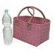 Kunststofftasche moderne Tasche aus Kunststoff (35x25x22/40)