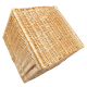 Holzkorb Kaminholzkorb Tragekorb Korb für Holz aus Weide (45x45x35/50)