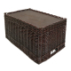 Holzkorb Korb Tragekorb aus gesottener Weide (63x42x33)