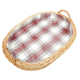 Korbtablett, Tablett aus Weide, Trage - Korb - Tablett (52x38x8/13)