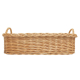 Korbtablett, Tablett aus Weide, Trage - Korb - Tablett (52x38x13/18)