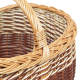 Einkaufskorb Handkorb Weide Korb ungefüttert (45x33x24/35)