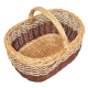 Einkaufskorb Handkorb Weide Korb ungefüttert (45x33x24/35)