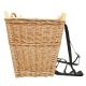 Tragekorb, Kiepe, Rucksackkorb aus gesottener Weide (45x43x46/51)