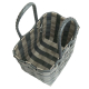 Kunststofftasche moderne Tasche aus Kunststoff (38x25x27/47)