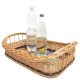 Tablett aus Weide, Trage - Korb - Tablett (52x38x14)