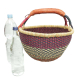 Afrikanische Korbtasche, robuste Tasche aus Steppengras (D:40)