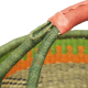 Afrikanische Korbtasche, robuste Tasche aus Steppengras (D:43)