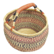 Afrikanische Korbtasche, robuste Tasche aus Steppengras (D:43)