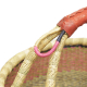 Afrikanische Korbtasche, robuste Tasche aus Steppengras (D:40)