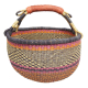 Afrikanische Korbtasche, robuste Tasche aus Steppengras (D:44)