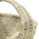 Einkaufskorb Handkorb ungefüttert Korb aus Rohr (50x36x19/40)