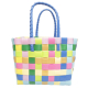 Kunststofftasche moderne Tasche aus Kunststoff (38x25x27/47)