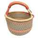 Afrikanische Korbtasche, robuste Tasche aus Steppengras (D:38)