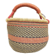 Afrikanische Korbtasche, robuste Tasche aus Steppengras (D:38)