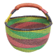 Afrikanische Korbtasche, robuste Tasche aus Steppengras (D:38)