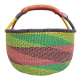 Afrikanische Korbtasche, robuste Tasche aus Steppengras (D:38)