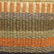 Afrikanische Korbtasche, robuste Tasche aus Steppengras (D:38)