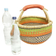 Afrikanische Korbtasche, robuste Tasche aus Steppengras (D:38)