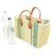 Handtasche Korbtasche robuste Tasche aus Jonc (40x15x26/37)