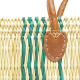 Handtasche Korbtasche robuste Tasche aus Jonc (40x15x26/37)