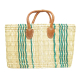Handtasche Korbtasche robuste Tasche aus Jonc (40x15x26/37)