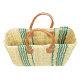 Handtasche Korbtasche robuste Tasche aus Jonc (40x15x26/37)
