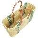 Handtasche Korbtasche robuste Tasche aus Jonc (40x15x26/37)