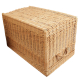 Korbtruhe aus Weide ungefüttert, Korb Truhe (80x49x47)