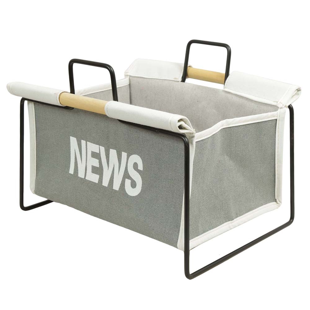 Zeitungsständer, Aufbewahrungskorb für Zeitungen und Zeitschriften (37x30x298)