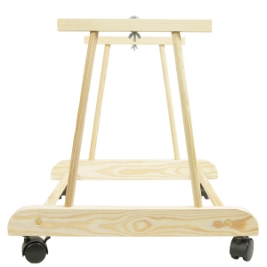 Untergestell für Babykorb, Stubenwagen Korb aus Holz