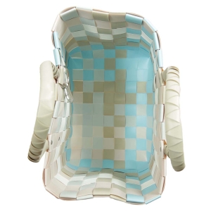 Kunststofftasche moderne Tasche aus Kunststoff (35x25x28/50)