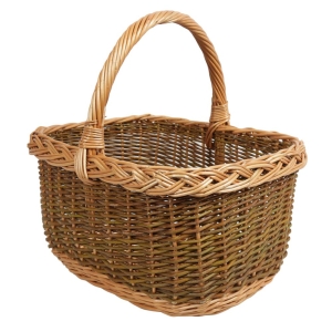 Einkaufskorb Handkorb Weide Korb ungefüttert (38x30x19/36)