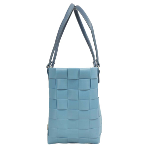 Kunststofftasche moderne Tasche aus Kunststoff mit Innentasche (30x17x28)