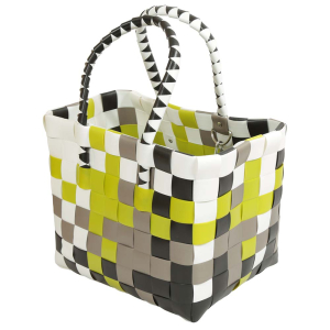 Kunststofftasche moderne Tasche aus Kunststoff (38x25x27/47) Kunststofftasche moderne Tasche aus Kunststoff (38x25x27/47)