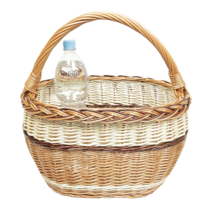 Einkaufskorb Handkorb Weide Korb ungefüttert (41x26x25/43)