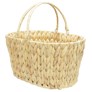 Einkaufskorb mit Klapphenkel, Handkorb Kunststoff Korb ungefüttert (35x25x18/32) - EINZELSTÜCK