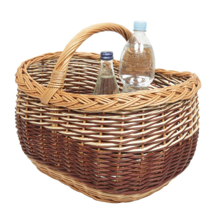 Einkaufskorb Handkorb Weide Korb ungefüttert (45x33x24/35)